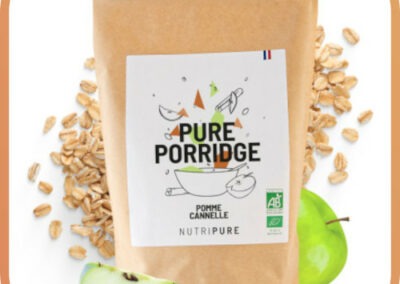 Nutripure pure porridge pomme cannelle avis scannuts