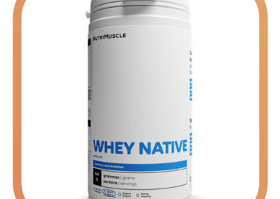 Nutrimuscle whey native chocolat