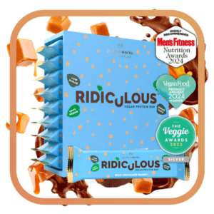 Barres Véganes Protéinées Ridiculous Chocolate Biscuit Crunch