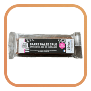Barre énergétique salée