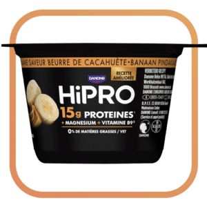 HIPRO Banane Beurre de Cacahuète