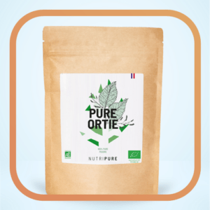 Feuilles d'ortie bio en poudre