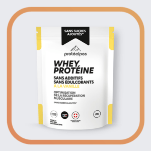 Whey Protéine Vanille Sans sucres ajoutés