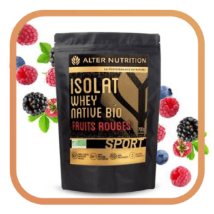 Isolat whey bio native Fruits Rouges
