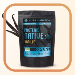 Protéines natives bio Vanille