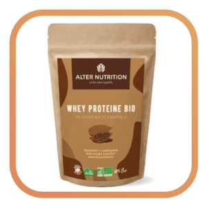 Whey protéine bio cacao