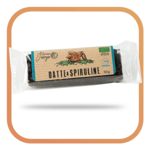 Barre énergétique Bio & artisanale : Datte & Spiruline
