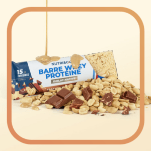 Barres protéine Whey Cacahuètes & Chocolat