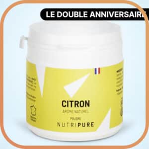 Arôme naturel citron pour Whey et Peptan