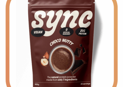 Choco Nutty protein powder Sync