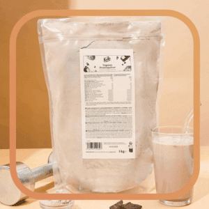 Protéines en poudre vegan au chocolat