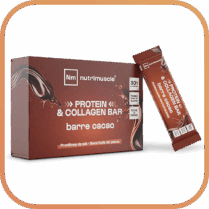 Barres protéine & Collagène - Cacao
