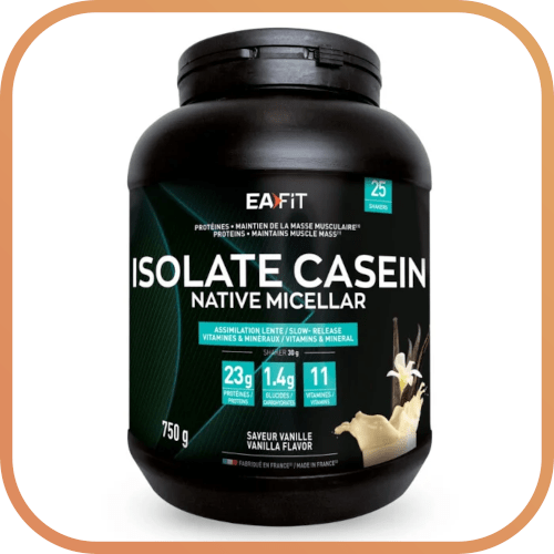 Isolate Casein Native Micellar - Vanille 