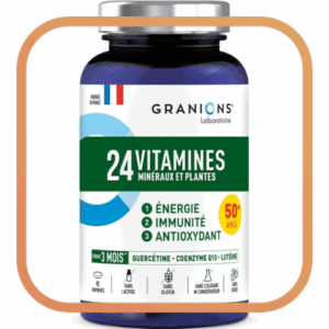 24 vitamines minéraux et plantes - Comprimés
