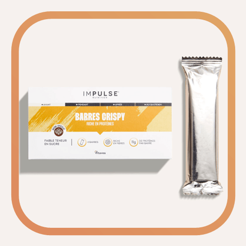 Barre protéinée crispy saveur chocolat