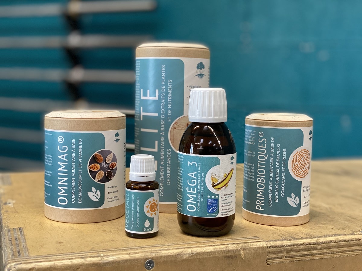 UNAE gamme compléments alimentaires éthiques ScanNuts®