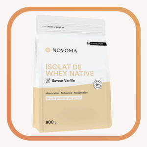 Isolat de Whey Native en Poudre Vanille