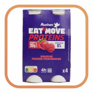 PROTEINS - Yaourt à boire - Fraise Framboise