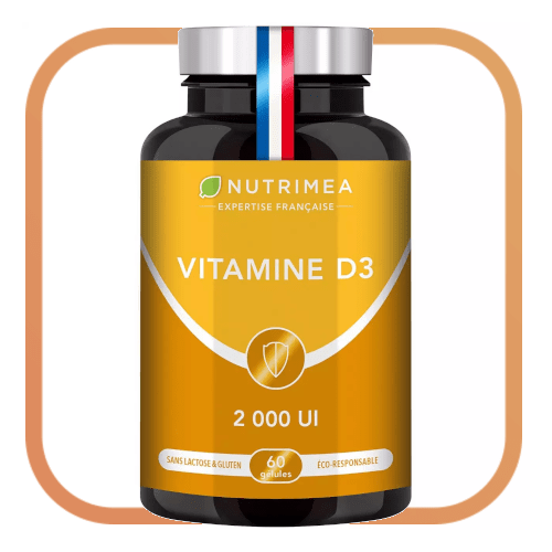 Vitamine D3 - Gélules 2000 UI