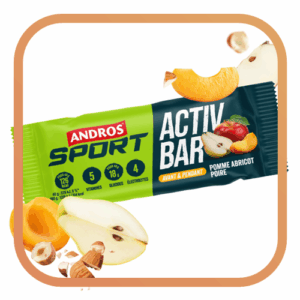 Barre Activ Bar Pomme Abricot Poire
