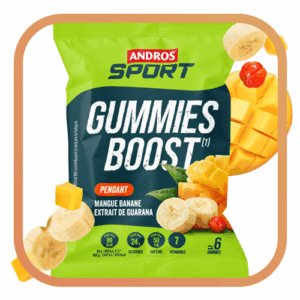 Gummies Boost Mangue Banane et Extrait de Guarana