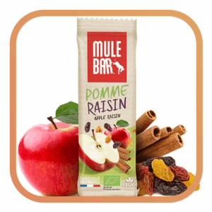 Barre énergétique Pomme Raisin Cannelle