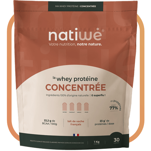 la protéine whey CONCENTRÉE