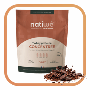 la protéine whey CONCENTRÉE Chocolat