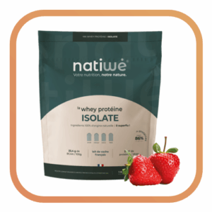 la protéine whey ISOLATE Fraise