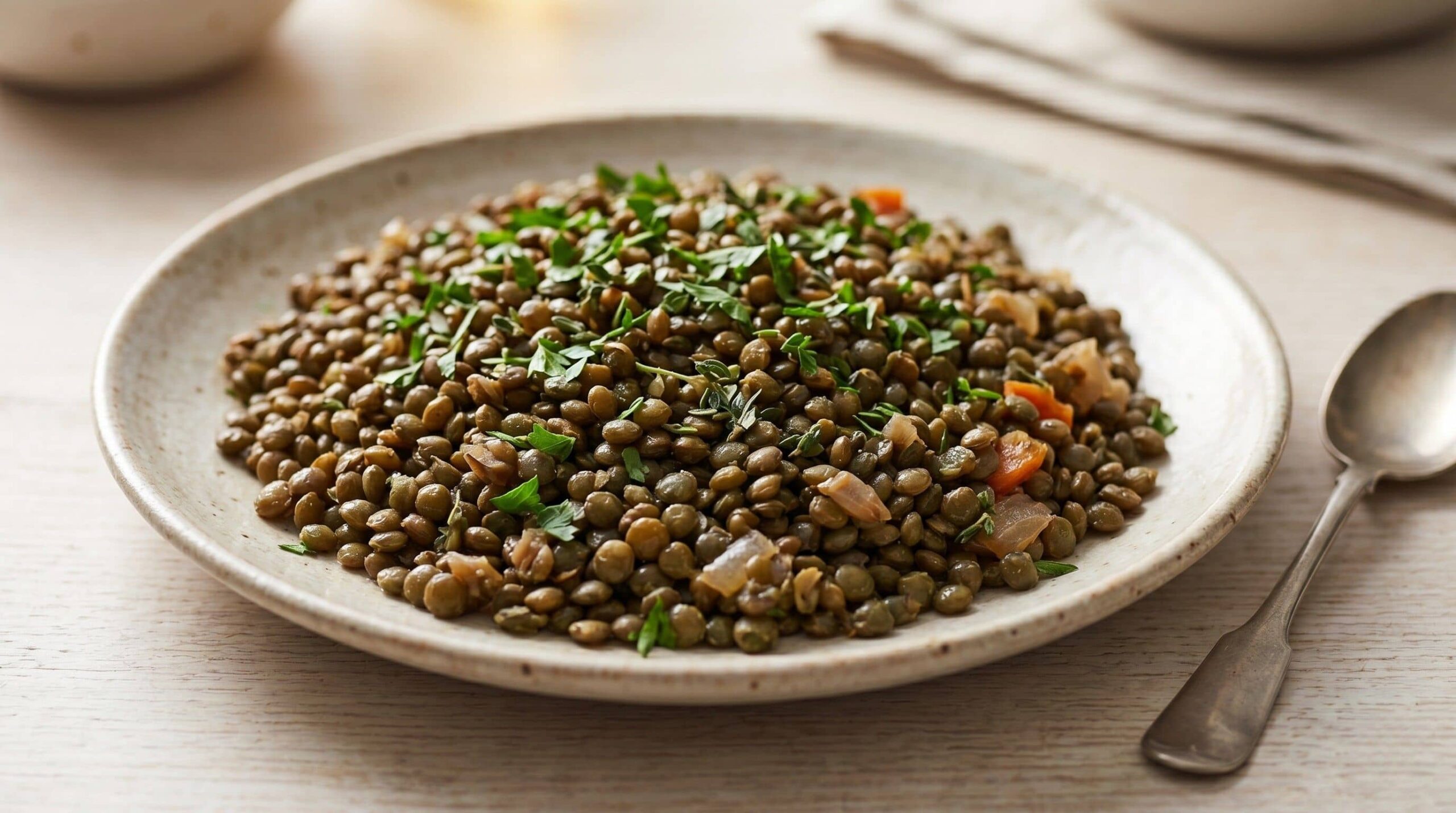 Aliments riches en fibres - lentilles