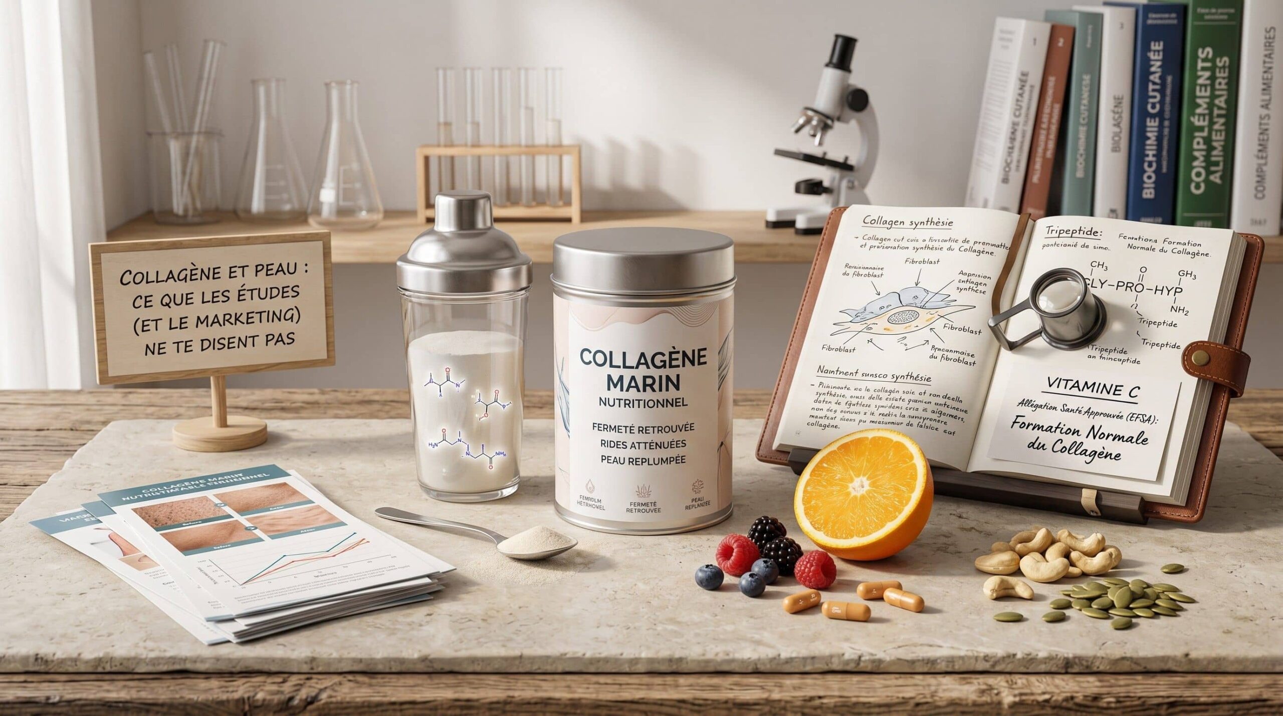 collagène et peau collagène et peau