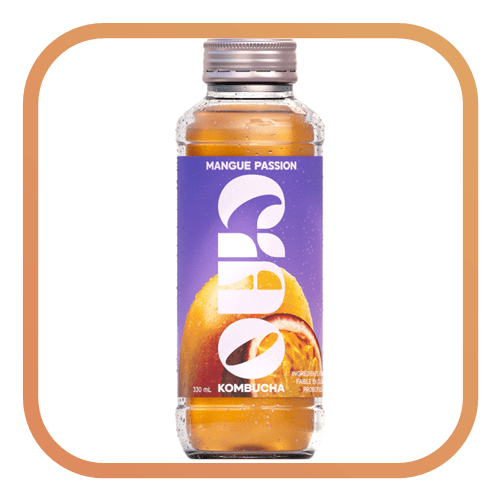 Ciao Kombucha Kombucha Saveur Mangue Passion