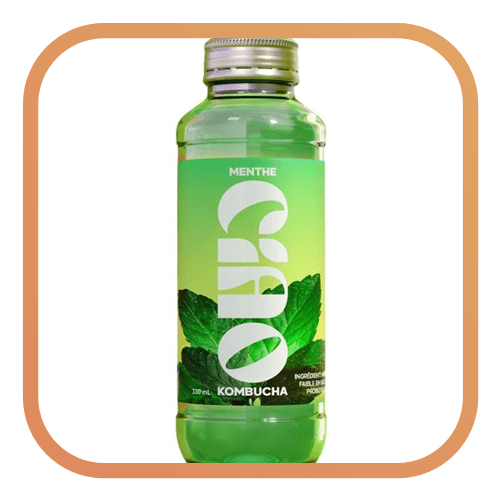 Ciao Kombucha Kombucha Saveur Menthe