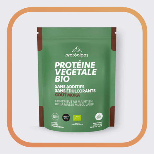 Protéalpes Protéine végétale BIO goût moka