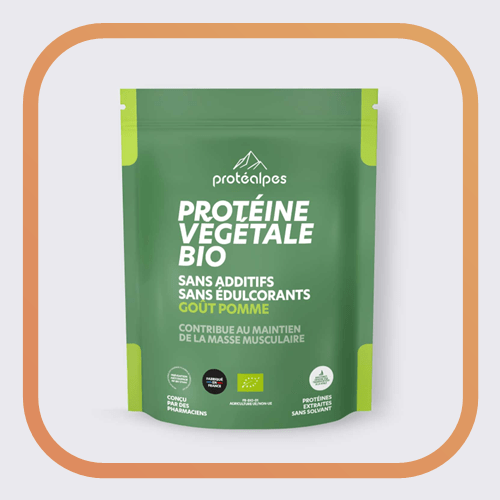 Protéalpes Protéine végétale BIO goût pomme