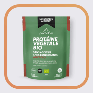 Protéine végétale BIO au cacao – Gamme sans sucres ajoutés