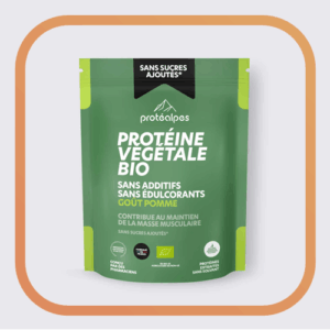 Protéine végétale BIO goût pomme – Gamme sans sucres ajoutés